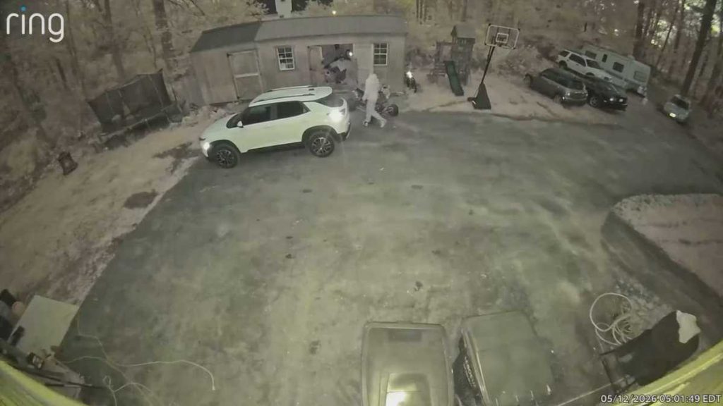 Caught on Camera: Thieves Steal ATV in Mass.