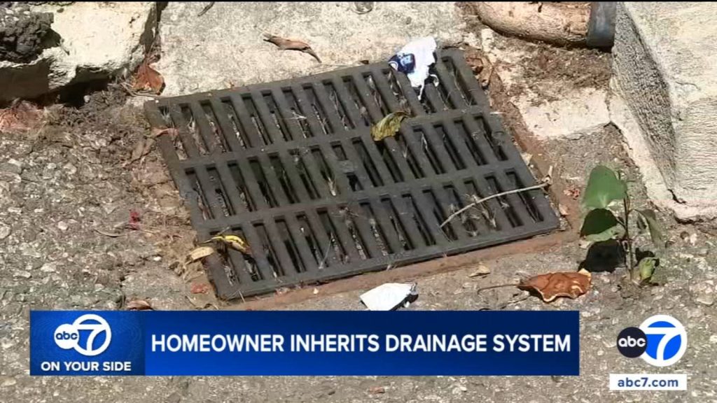 Hollywood Hills homeowner's shocking responsibility for street drain