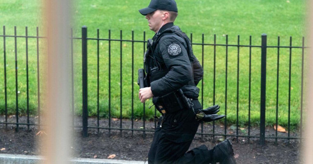 Shots fired near White House, lockdown initiated