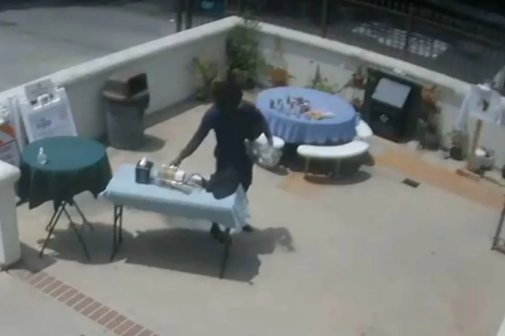 Homeless teen caught stealing donuts and cash from church courtyard