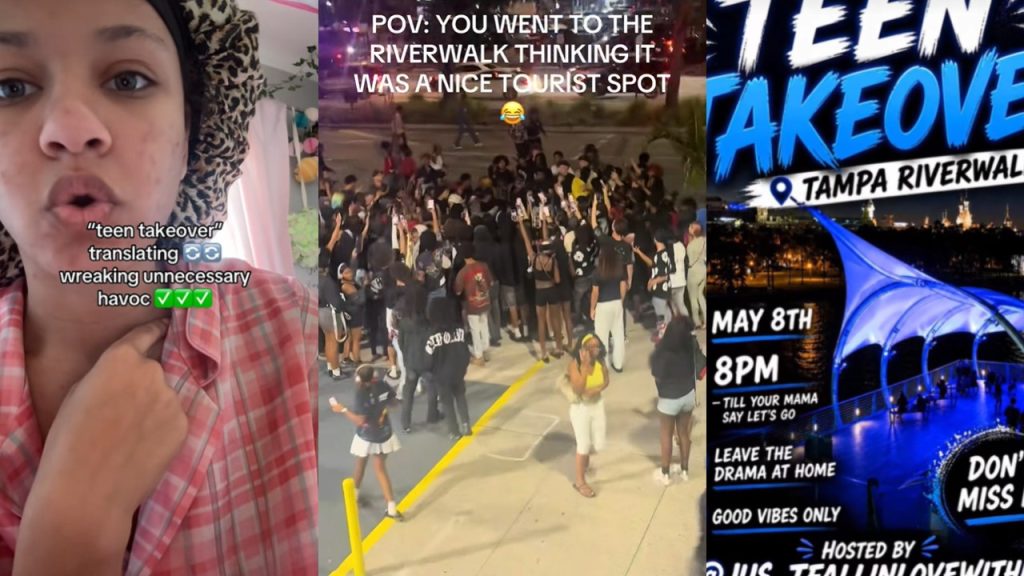 Chaos Erupts at Teen Takeover in Tampa Park