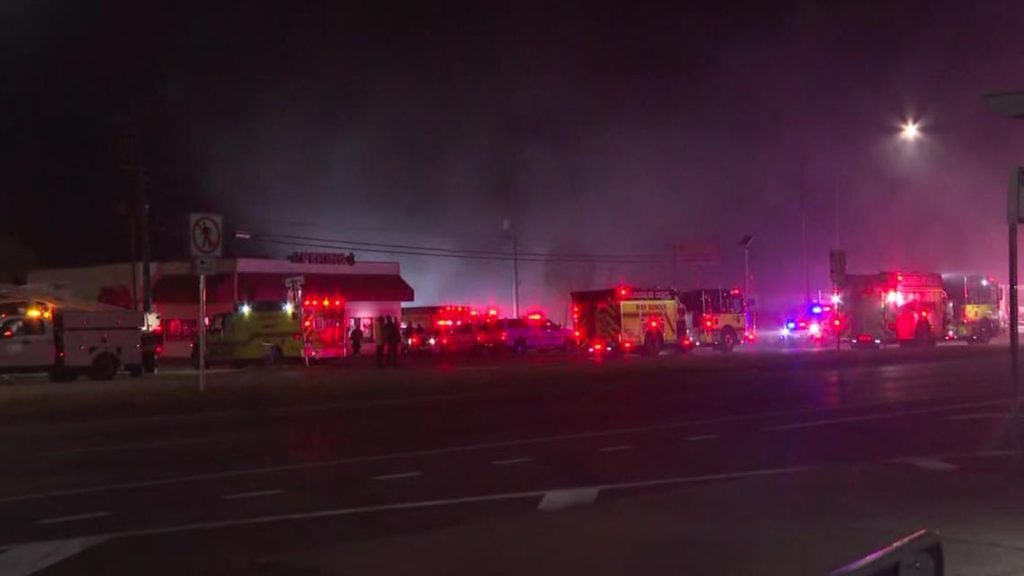 Firefighter Injured, Fatality Confirmed in Tampa Storage Unit Blaze