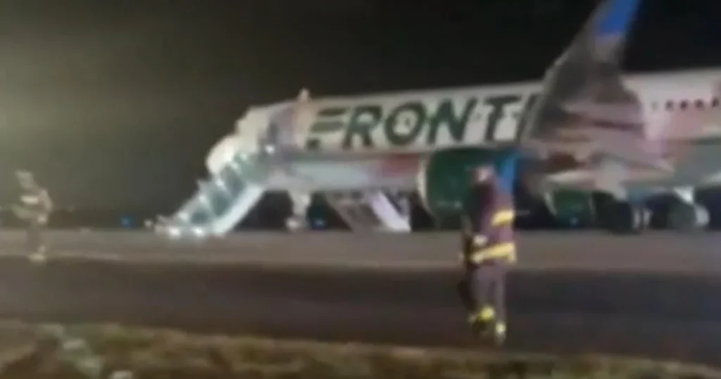 Person struck and killed by Frontier jet