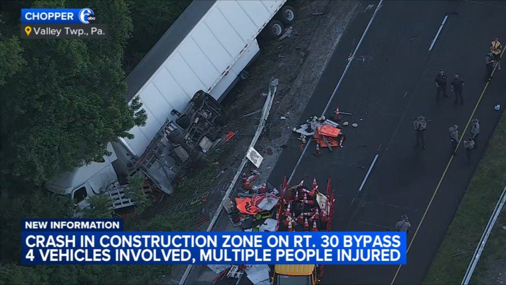 Tractor-Trailer Crash Kills 2 Workers on Route 30 Bypass