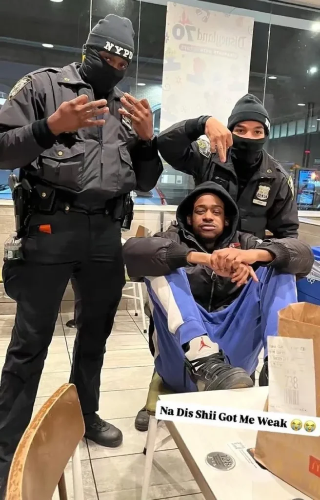 NYPD cops under fire for flashing symbols of NYC’s most violent gang