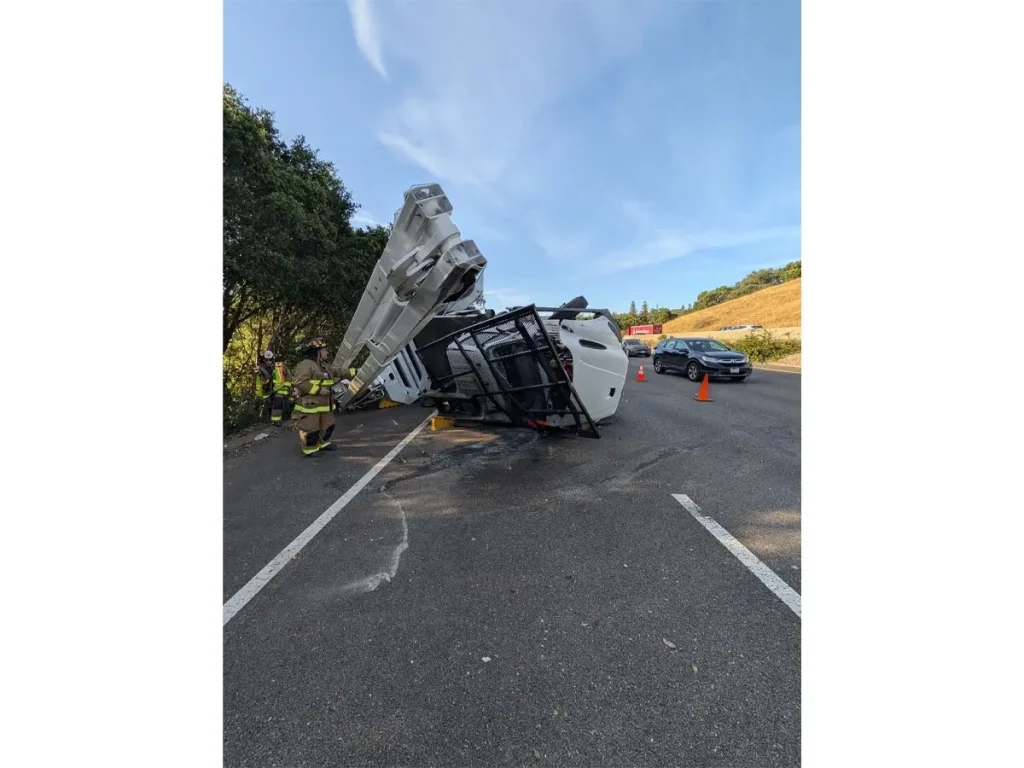 Crane Driver DUI Crash: CHP Investigates