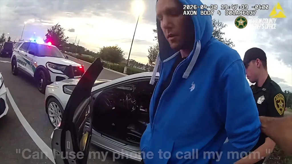Crazed fugitive blows fentanyl in Florida cop’s face, claims ‘it’s sugar’