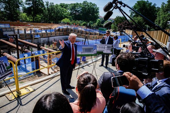 Trump unveils 'drone empire' plan for White House ballroom