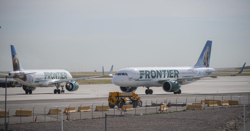Frontier Flight Evacuated After Engine Fire Sparks Panic in Denver