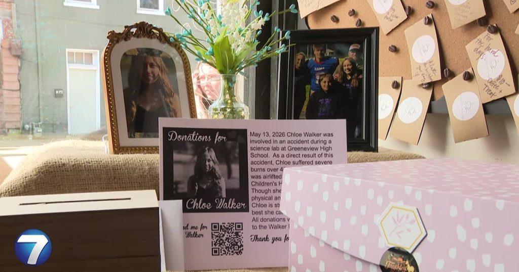 Jamestown Businesses Unite to Aid Teen Burn Victim Chloe Walker