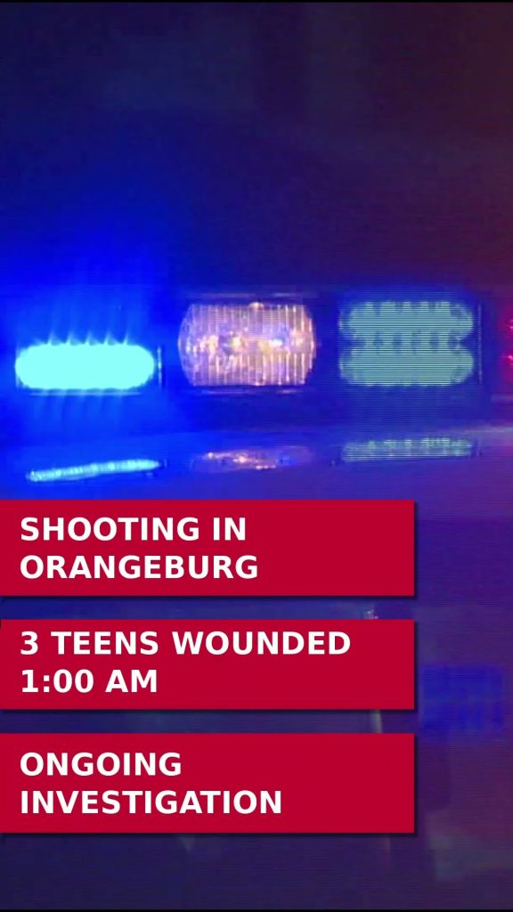 3 Teens Shot in Orangeburg; Gunman Still at Large