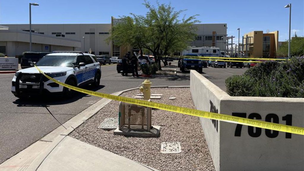 Officer Shoots Man in Scottsdale Police Lobby