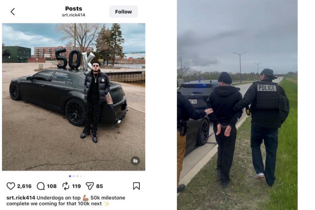 Social Media Leads to Arrest in Milwaukee Street Takeovers Case