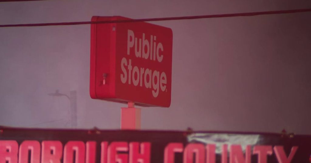 Firefighter Injured Battling Fatal Tampa Storage Facility Blaze