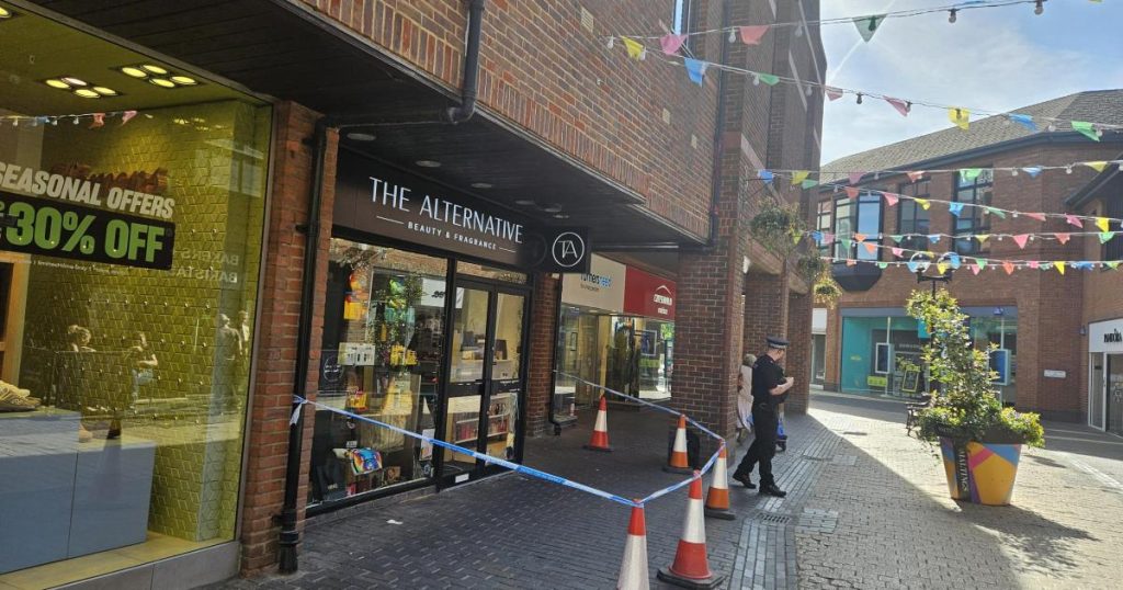 Two Charged After St Albans Shop Doors Smashed In