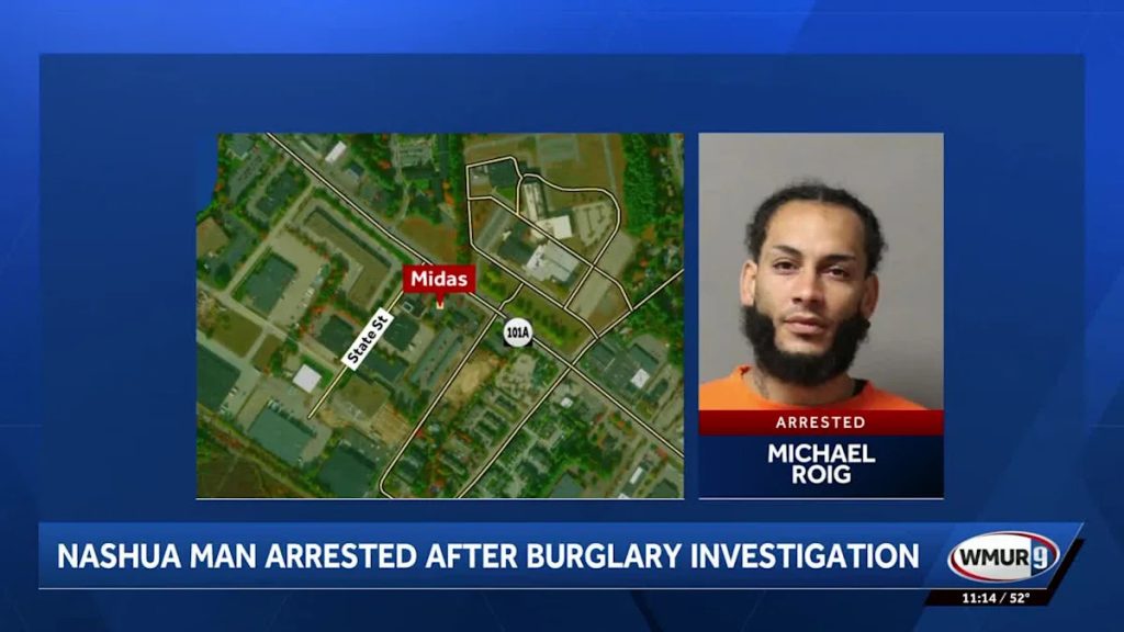 Nashua Man Arrested in Amherst Street Burglary