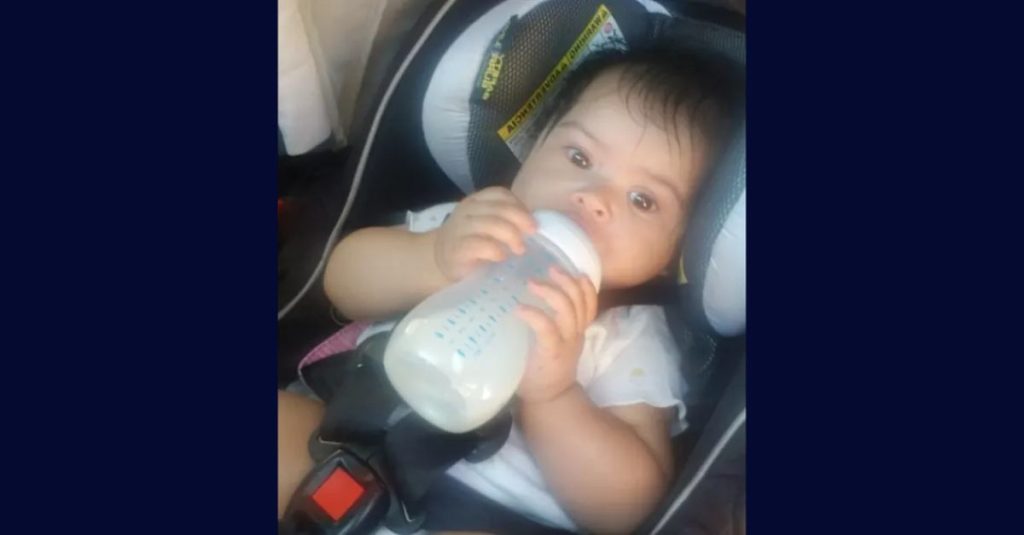 Caused her brain to dislodge': Dad hit 8-month-old daughter so hard in face that he left a bruise in the 'distinctive shape and size of an adult hand'