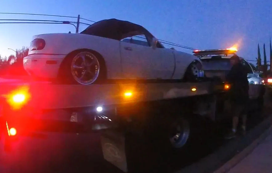 Driver doing 'donuts' in Madera arrested, police say